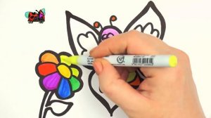 Bolalar uchun kelebek rasm chizish/Drawing butterfly for children/Рисование бабочки для детей