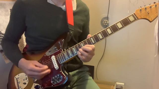 Improvised solos on the Fender Japan Jaguar смотреть онлайн