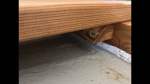Decking. Larch. Пол на балконе из террасной доски ЛИСТВЕННИЦА