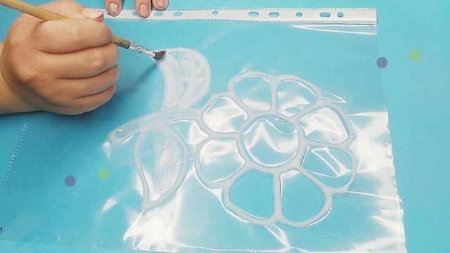 Витражи из клея своими руками смотреть онлайн