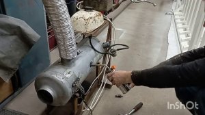 адский пылесос. купил самый дешёвый дизельный отопитель ав-65.