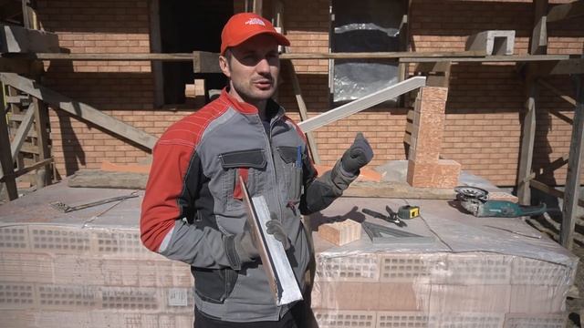 Наклонная перемычка из уголка смотреть онлайн