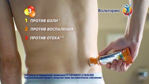 Вольтарен - Реклама