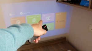 LED Проектор TouYinger T8A. Беспроводной доступ к телефону.