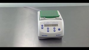 Работа термошейкера Eppendorf MixMate