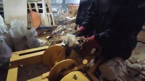 Редукторный дровокол.