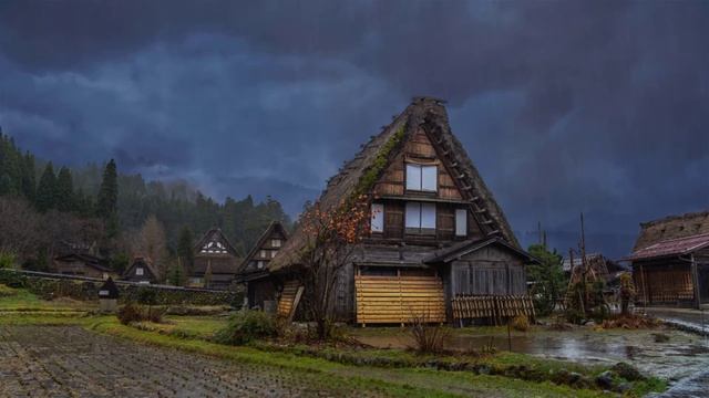 Нежная лечебная музыка здоровья и для успокоения нервной системы Звуки дождя и грома для сна смотреть онлайн