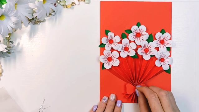 Открытка своими руками ? смотреть онлайн