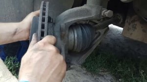 Замена тормозных колодок FORD escort