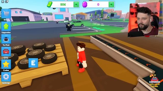 Building My Own CAR COMPANY in Roblox Car Factory Tycoon смотреть онлайн