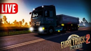 Euro Truck Simulator 2  Стрим по Дефолтной Карте 