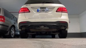 Mercedes Benz W166 GLE 400 Sound Exhaust modification / Auspufftuning V3+