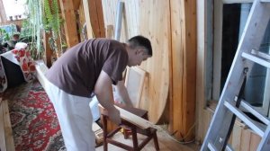 Как обшить  стены загородного дома вагонкой на скрытом креплении и пароизоляция потолка