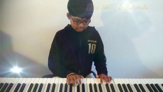 Piano Major and Minor Scales with Notes || Tutorial on Piano || Scales || By Aarnav Nischal смотреть онлайн