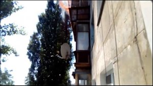 Как вспыхнул пожар на ул. Букина в Новой Каховке - 2