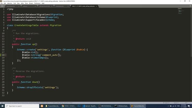 Laravel Tutorials | Admin settings for frontend | Laravel Blog Website | Laravel 8 Tutorial