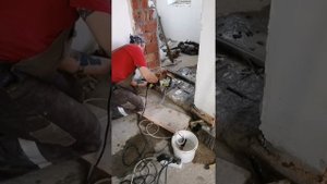 Китайский 5ти дисковый штроборез в работе