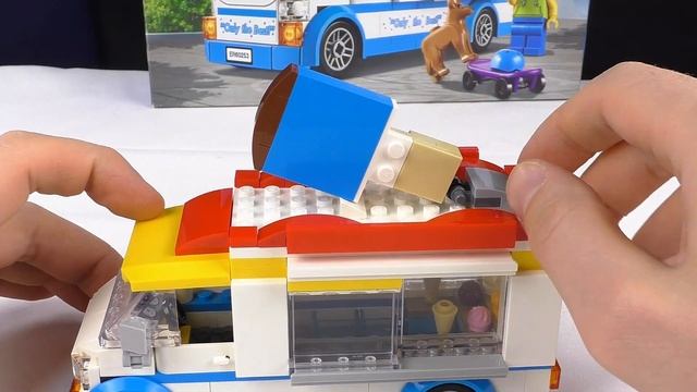 LEGO 60253 Ice Cream Truck Лего Сити 60253 смотреть онлайн