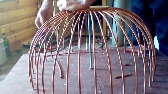Абажур Плетеный из лозы . Сергей Николаевич