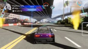 CarX Street mobile on Snapdragon 860 highest graphics