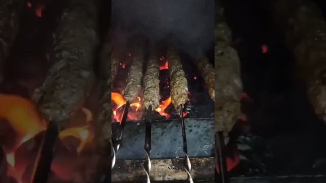 Приготовление Люля-кебаб из говядины / Beef kebab