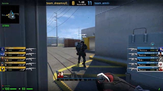 G2 NiKo - 49 kills on Nuke - CS:GO FACEIT POV