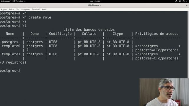 Curso de PostgreSQL - Comandos básicos do utilitário psql смотреть онлайн