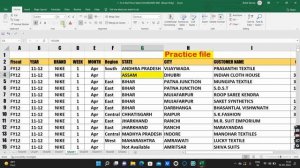 How to freeze columns and rows in excel || Learning tricks Hindi