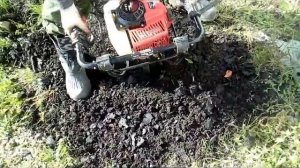 Мотобур редверг RD-EA630B.Бурение 200 шнеком