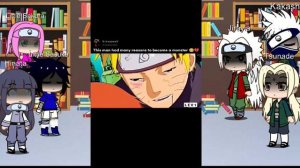 Narutos friends react to Naruto as madara Uchiha #naruto
