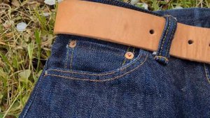 Samurai Jeans S710XX 19OZ + Sugar Cane Garrison Belt - Японские Джинсы, Которые Я Ношу Сейчас