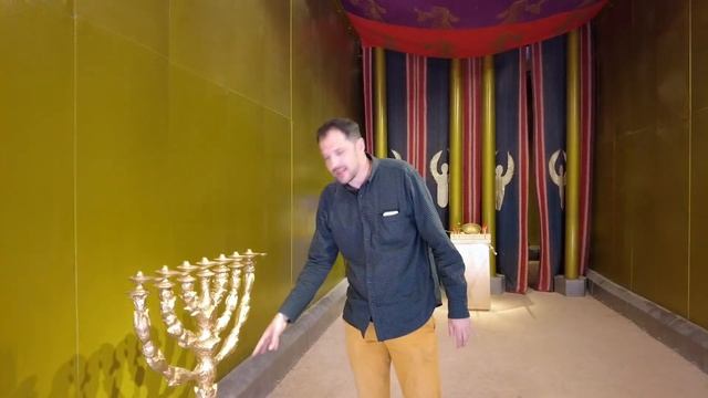 Скиния собрания - походный еврейский храм. Экскурсия по реплике Скинии в полный размер смотреть онлайн