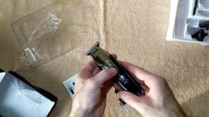Недорогая машинка для стрижки волос+триммер WMARK с аккумулятором. AliExpress.