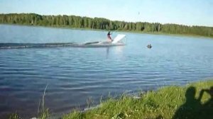 Привод-буксир для катания на водных лыжах