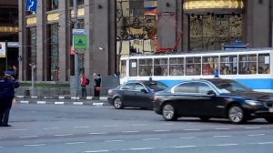 Осигналили кортеж Медведева