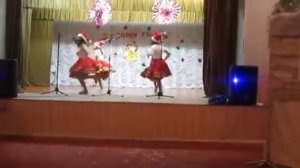 Новогодний танец Солонец-Полянского клуба, {Зимушка-зима}