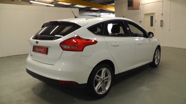 Ford FOCUS 1.5 ZETEC in frozen white , video walkaround ! смотреть онлайн