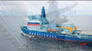 Запущенные в серию ледоколы проекта 22220 Арктика начали работу на российском севере проводя карава