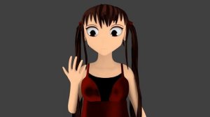 Anime Girl in Blender