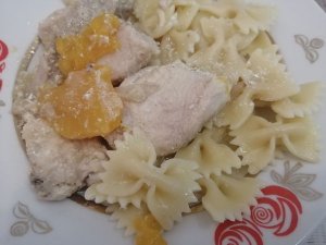 Мясо с тыквой в мультиварке. Рецепт приготовления простой, а мясо с тыквой получилось очень вкусное