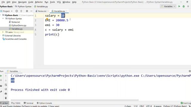 Python Variables | #5 Python Tamil Tutorial for Beginners