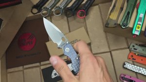 Реплика ножа Strider PT Titanium - Обзор!