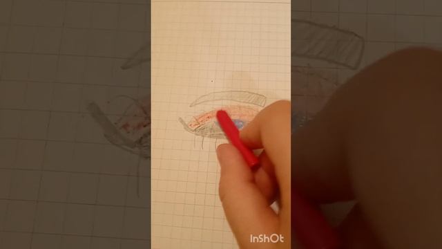 я старалась красиво нарисовать глаз но как получилось смотреть онлайн