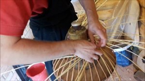 МК от Юриса плетение хлебницы часть 2