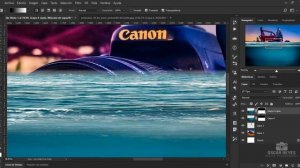 Effects Manipulation Camera Photoshop CC 2018