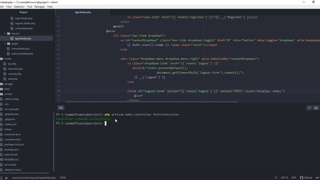 PHP Laravel Tutorial for Beginners  - Models and Migrations (Models & Database Migrations)