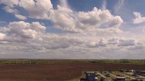 Ускоренная съемка. Наконец-то дождался кучевых облаков