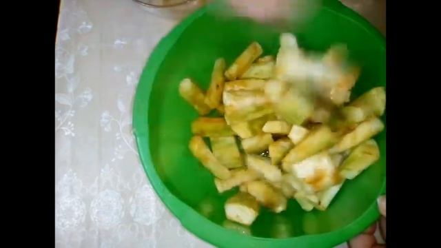 Хрустящие кабачковые палочки.