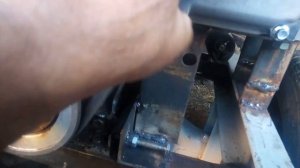 Минитрактор  ременное сцепление после покатушек