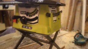 Обзор циркулярной пилы Ryobi Rts1800